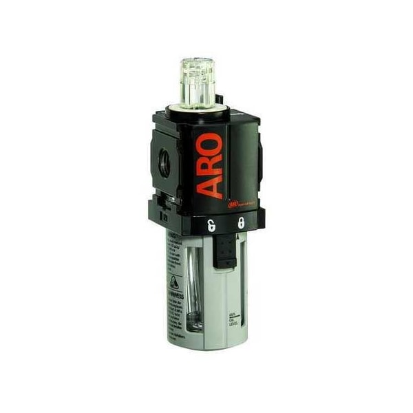 Ingersoll-Rand Lubricator: Mist, 1 in NPT, 330 cfm, 250 psi Max Pressure, 175 DegF Max Temp L36461-110 - main